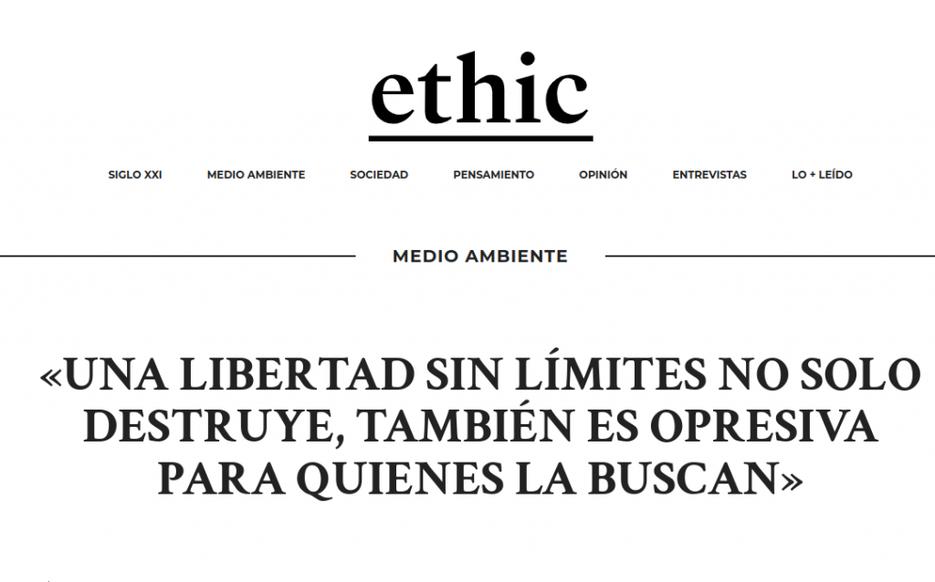 Una libertad sin limites